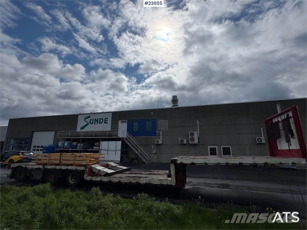 Pacton SDX350 Low Loader Trailer Semirimorchi Ribassati