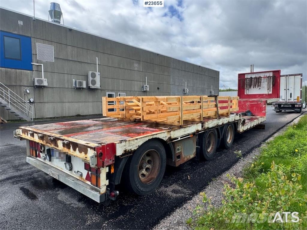 Pacton SDX350 Low Loader Trailer Semirimorchi Ribassati