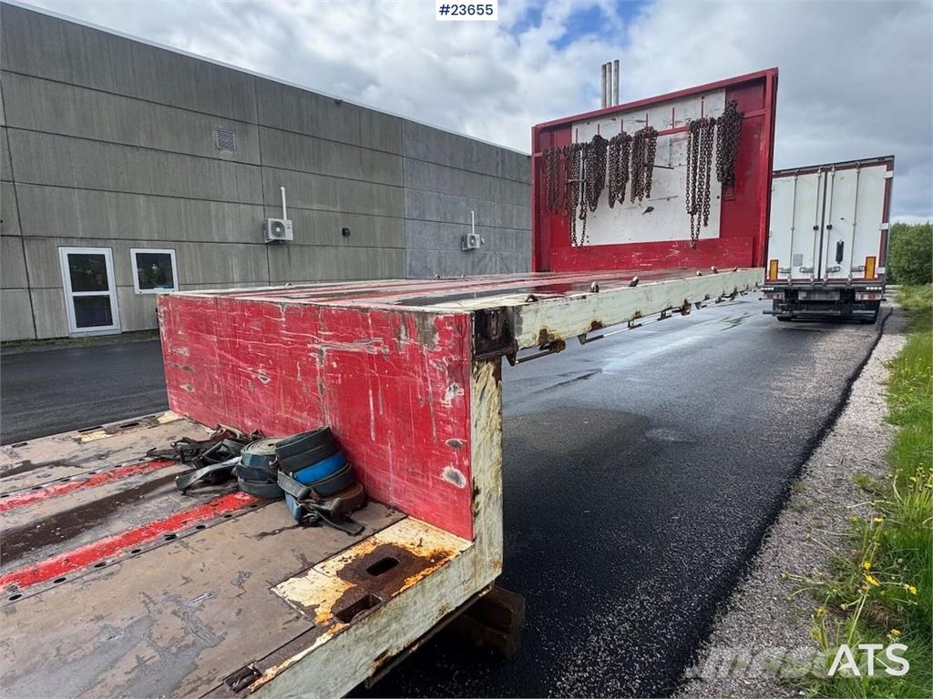 Pacton SDX350 Low Loader Trailer Semirimorchi Ribassati