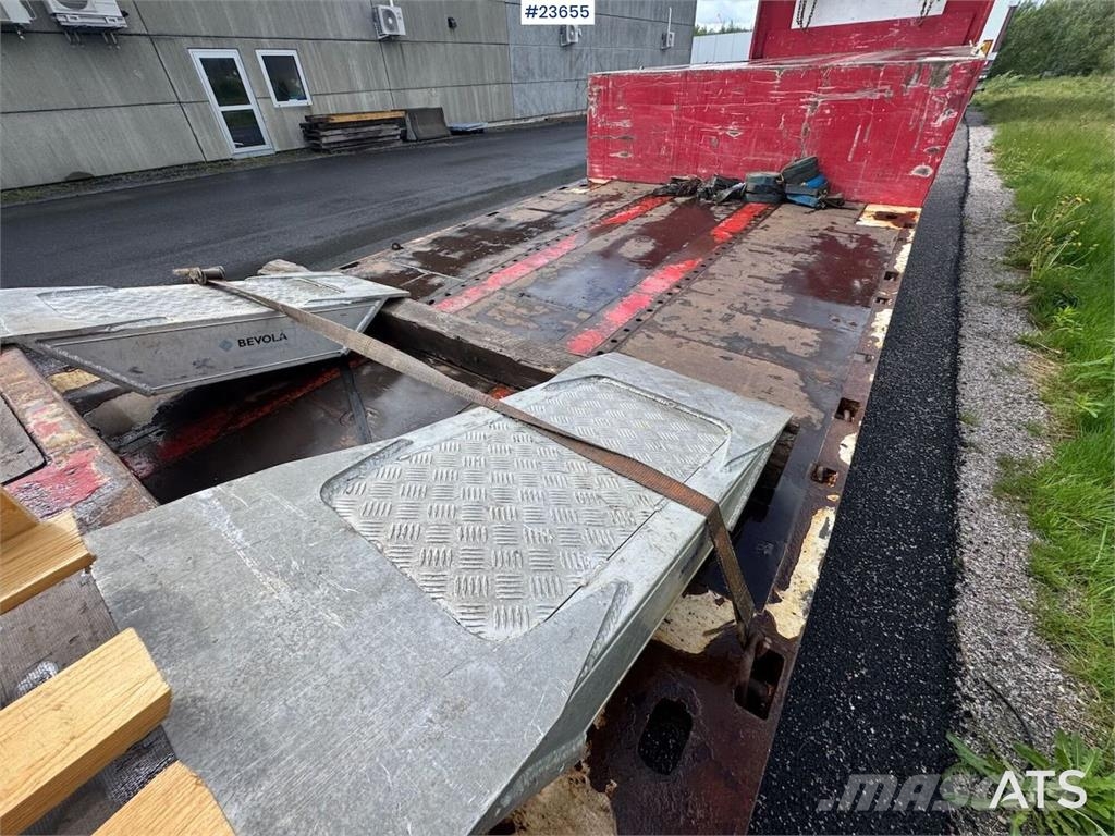 Pacton SDX350 Low Loader Trailer Semirimorchi Ribassati