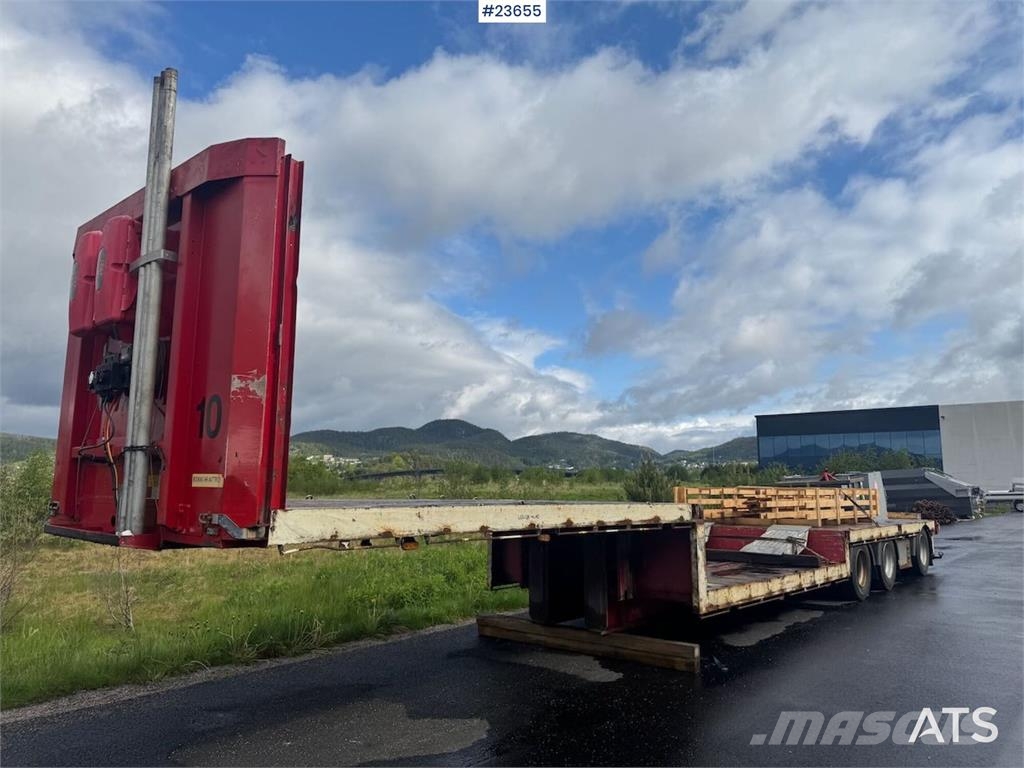 Pacton SDX350 Low Loader Trailer Semirimorchi Ribassati
