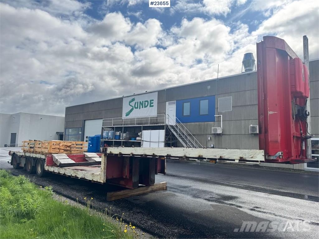 Pacton SDX350 Low Loader Trailer Semirimorchi Ribassati