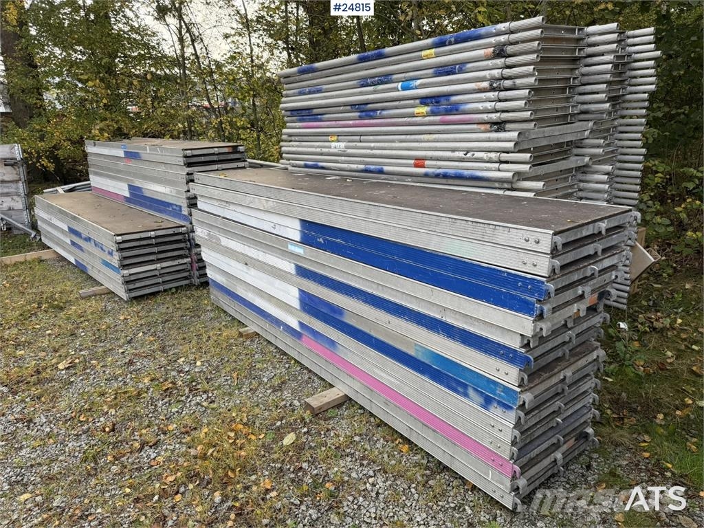 Plettac Assco Scaffolding with 88 frames, bracing, Miško technika - Kita