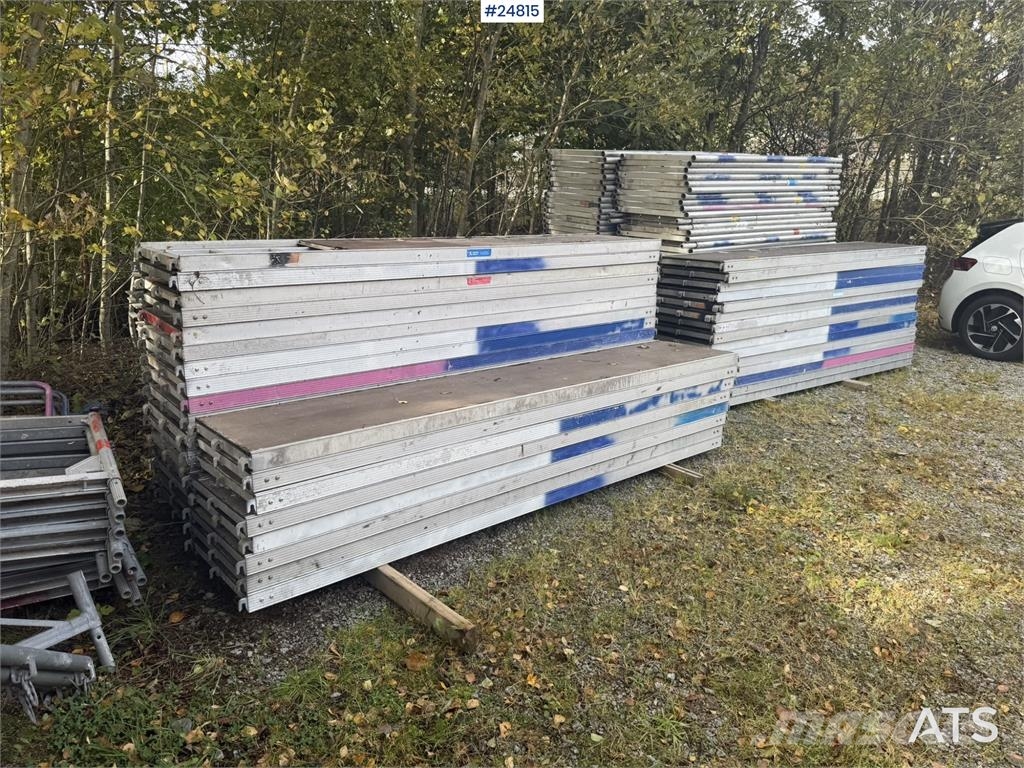 Plettac Assco Scaffolding with 88 frames, bracing, Miško technika - Kita