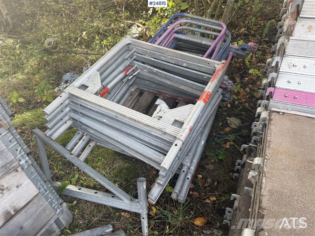 Plettac Assco Scaffolding with 88 frames, bracing, Miško technika - Kita