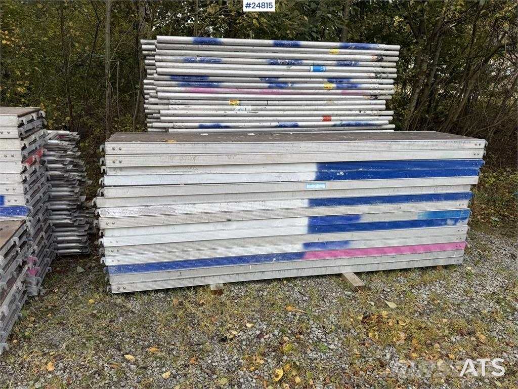 Plettac Assco Scaffolding with 88 frames, bracing, Miško technika - Kita