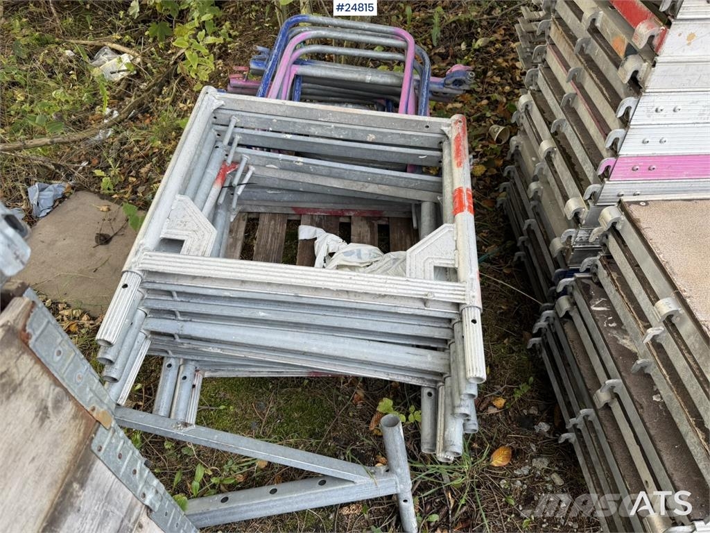 Plettac Assco Scaffolding with 88 frames, bracing, Miško technika - Kita
