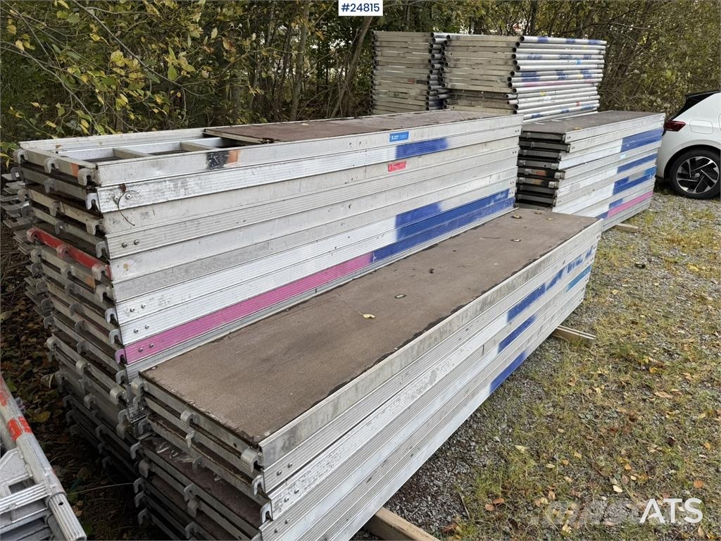 Plettac Assco Scaffolding with 88 frames, bracing, Miško technika - Kita