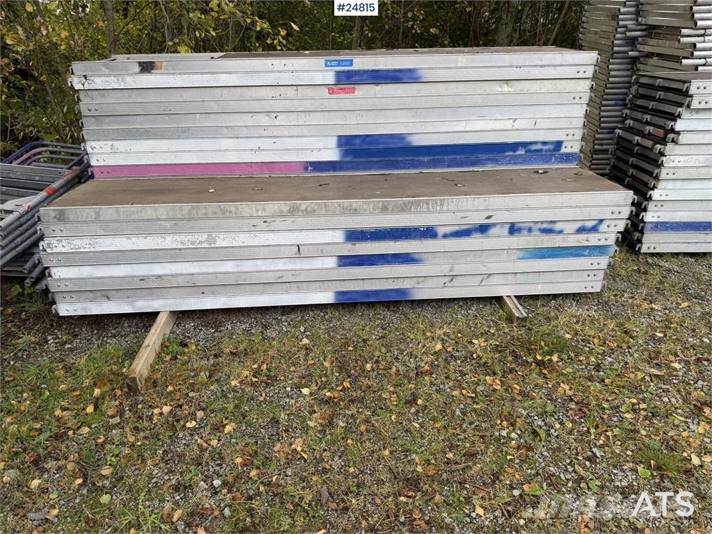 Plettac Assco Scaffolding with 88 frames, bracing, Miško technika - Kita