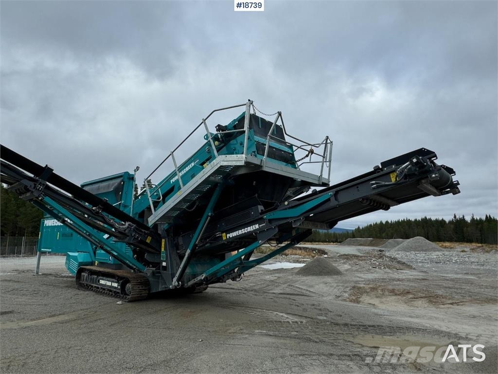 Powerscreen Chieftain 1400 Screening plant غرابيل