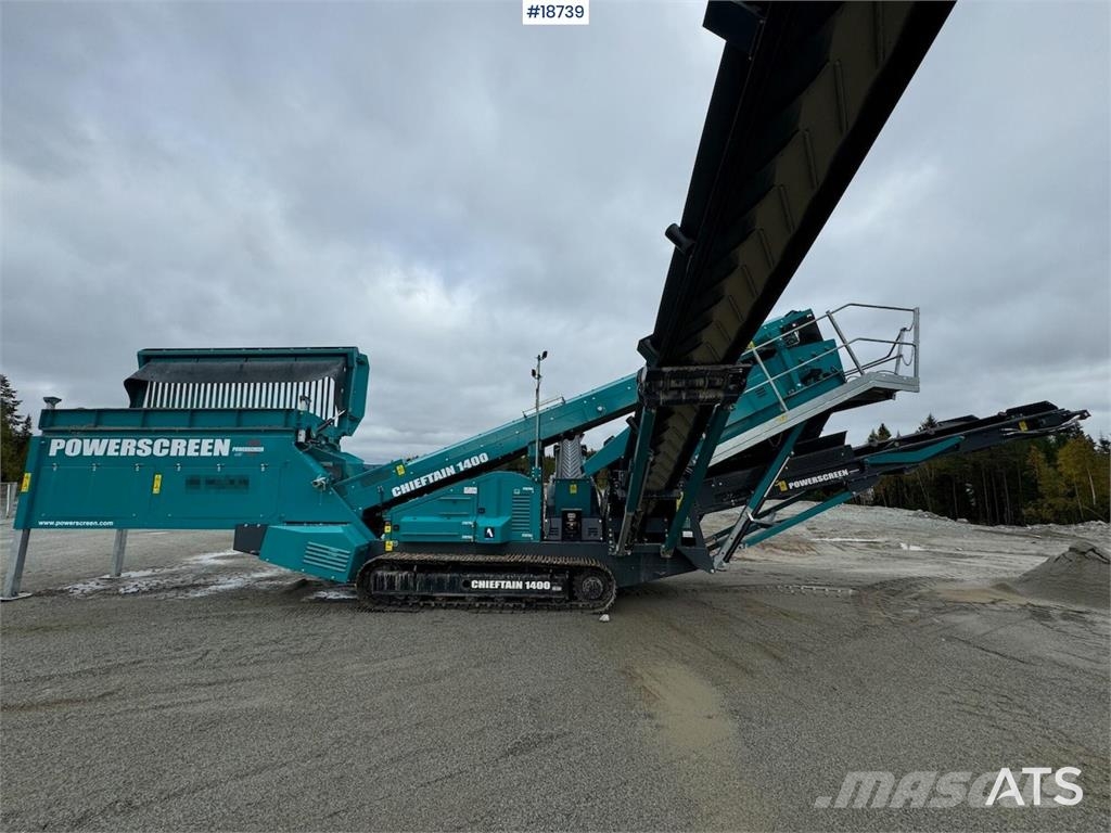 Powerscreen Chieftain 1400 Screening plant غرابيل