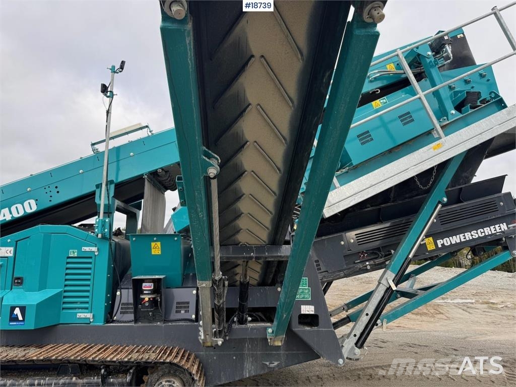 Powerscreen Chieftain 1400 Screening plant غرابيل