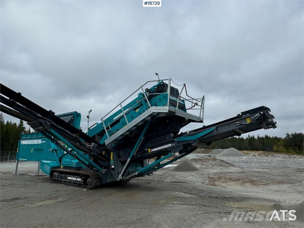 Powerscreen Chieftain 1400 Screening plant غرابيل