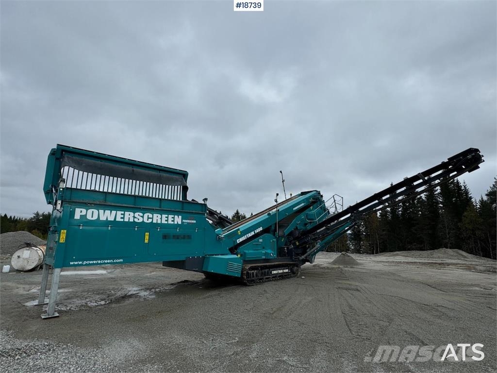 Powerscreen Chieftain 1400 Screening plant غرابيل