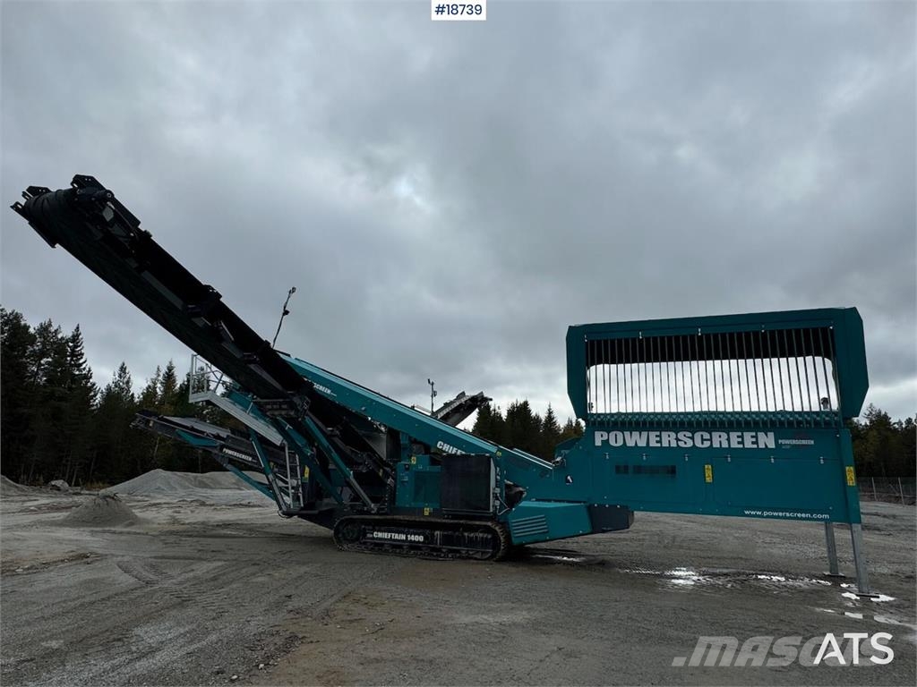 Powerscreen Chieftain 1400 Screening plant غرابيل