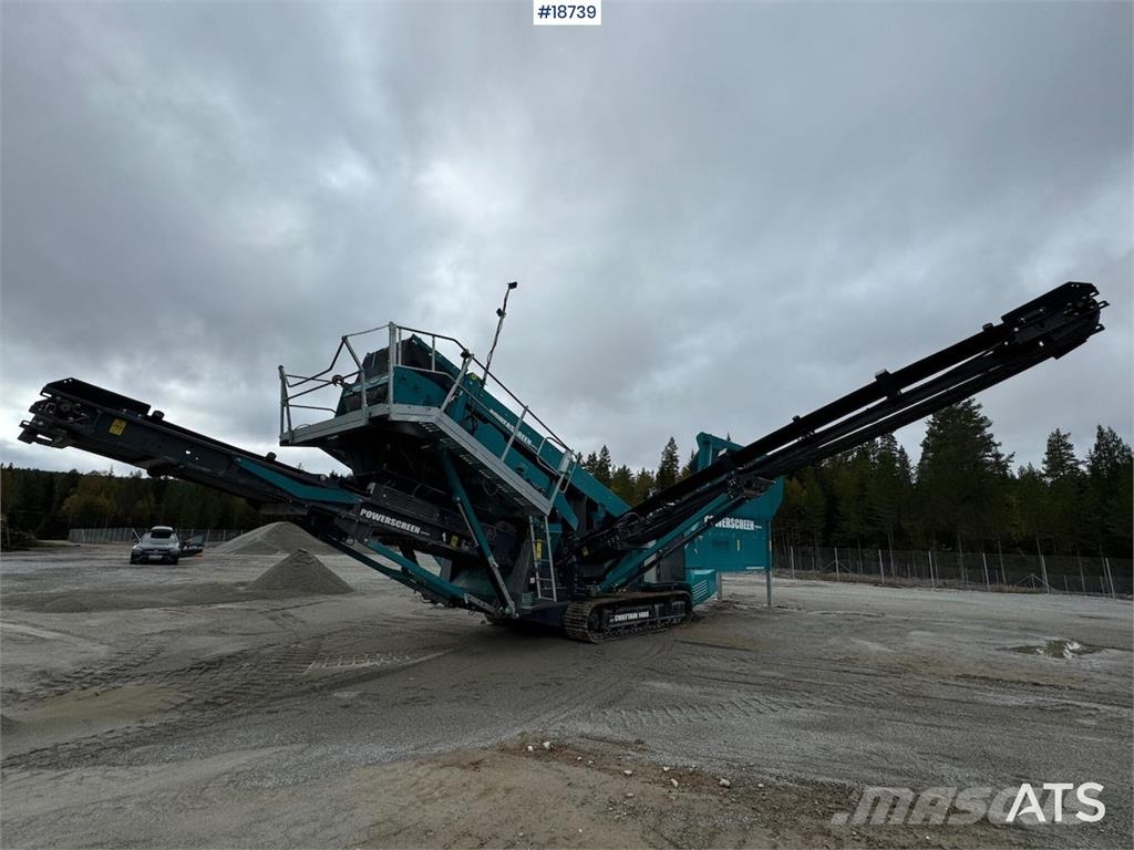 Powerscreen Chieftain 1400 Screening plant غرابيل