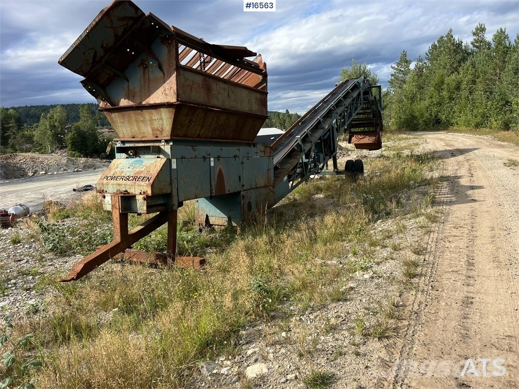 Powerscreen MK 2 Quarry sieve Screeners