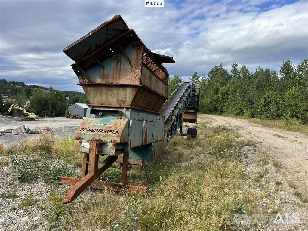 Powerscreen MK 2 Quarry sieve Screeners