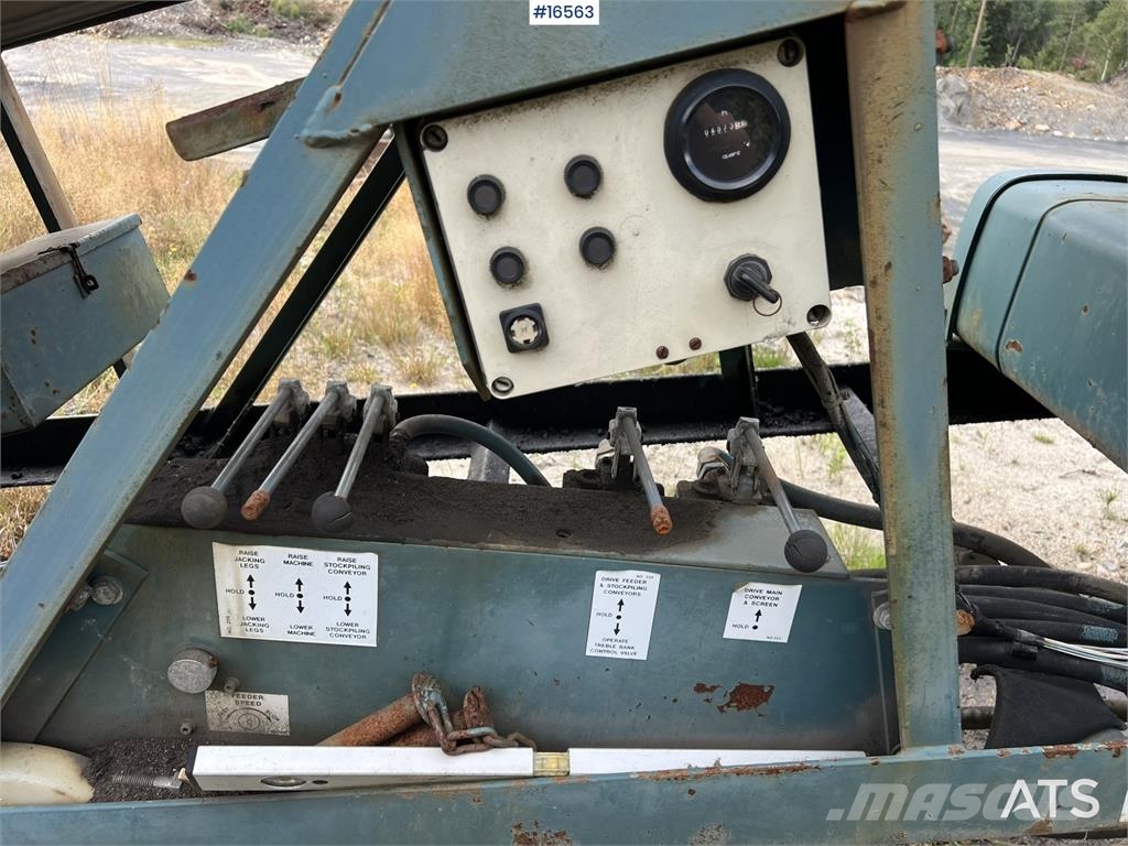 Powerscreen MK 2 Quarry sieve Screeners