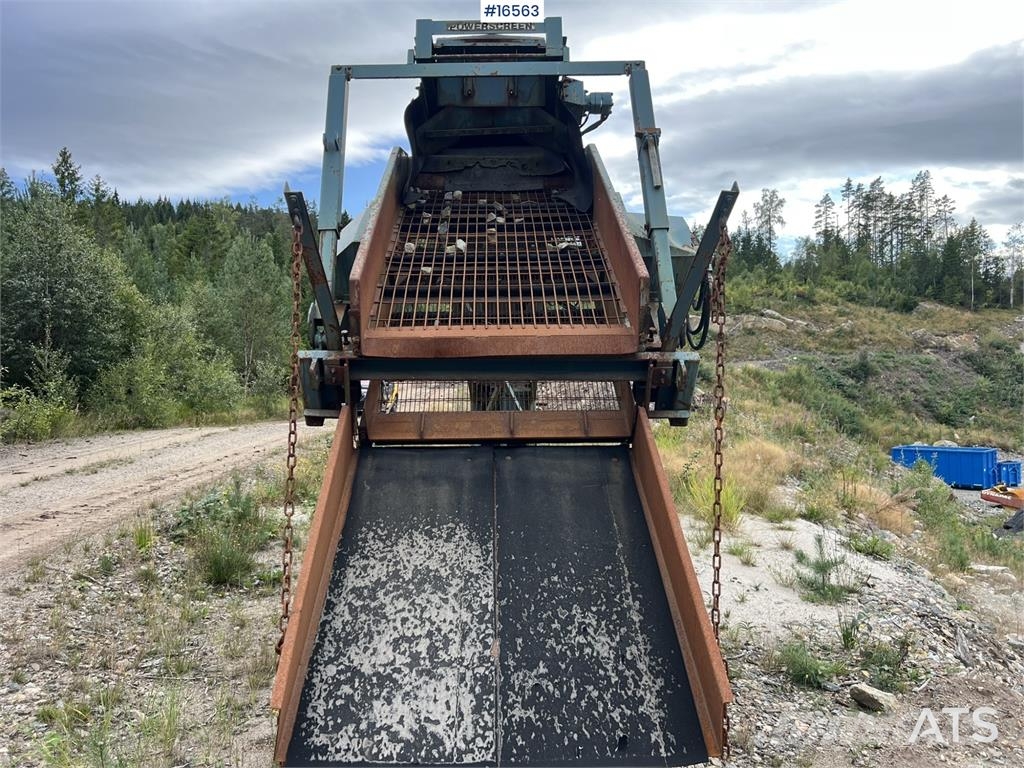 Powerscreen MK 2 Quarry sieve Screeners