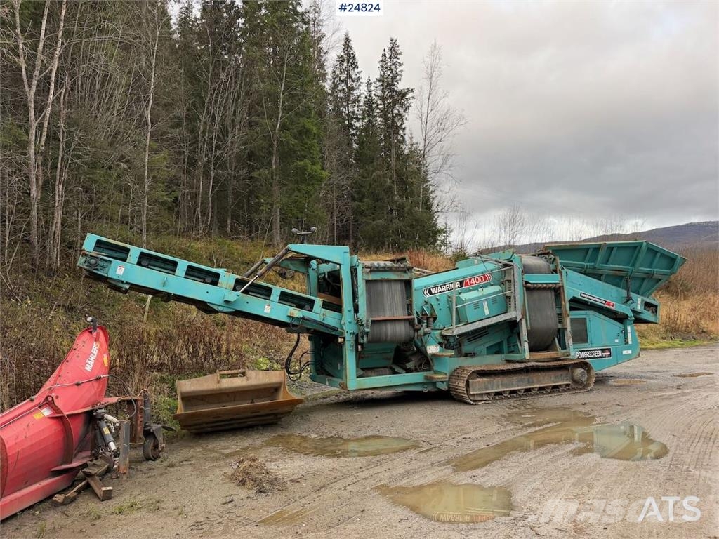 Powerscreen Warrior 1400 sorter Mobile sikteverk