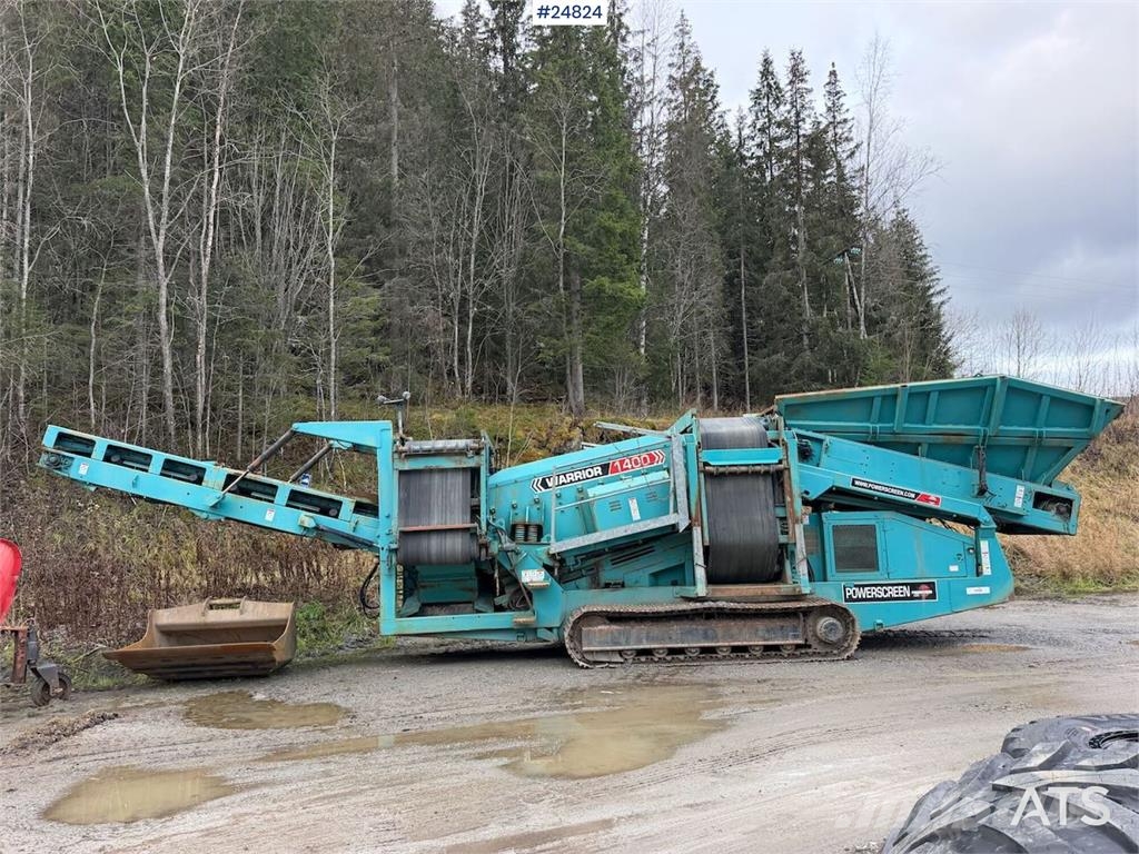 Powerscreen Warrior 1400 sorter Mobile sikteverk