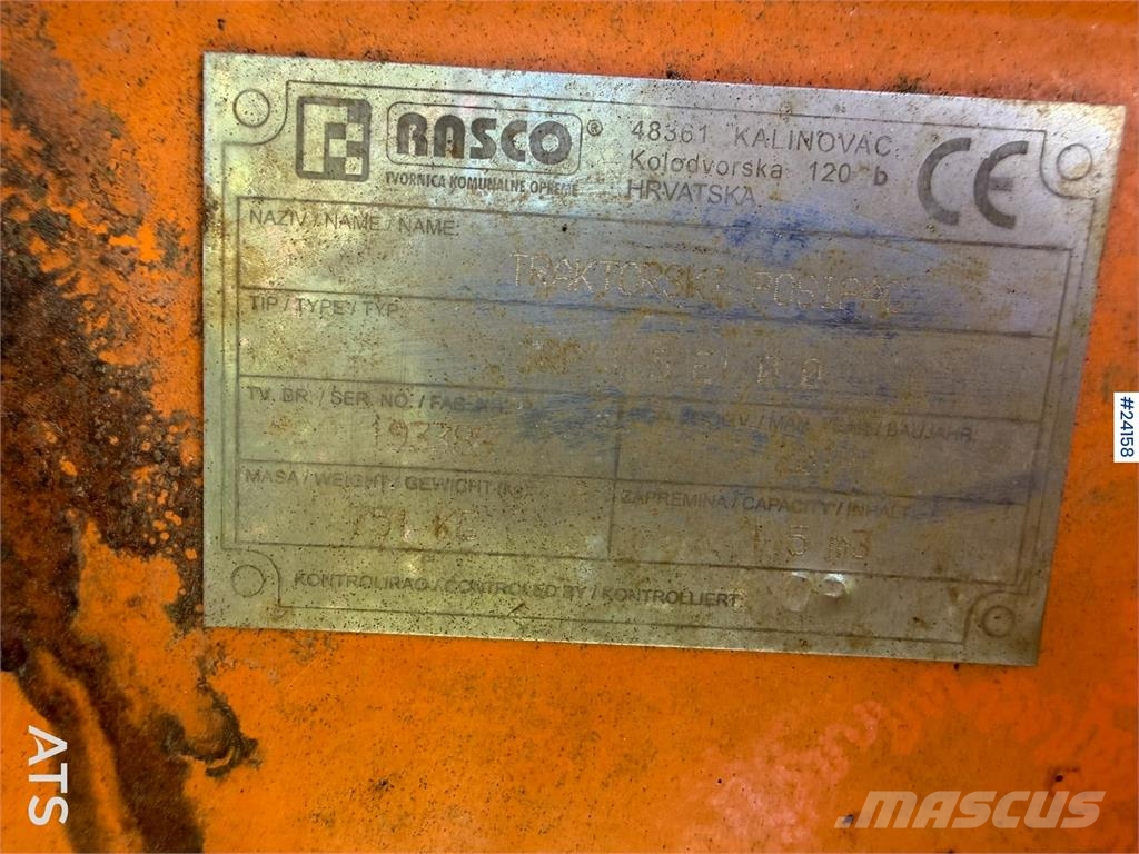 Rasco TRP sand spreader with a control panel معدات البناء - غير ذلك