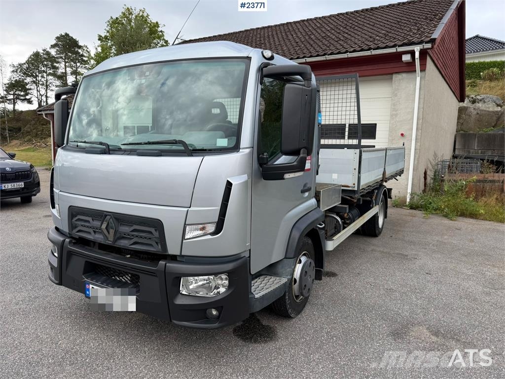 Renault D 4x2 tipper truck 7.5 tons Tippbil