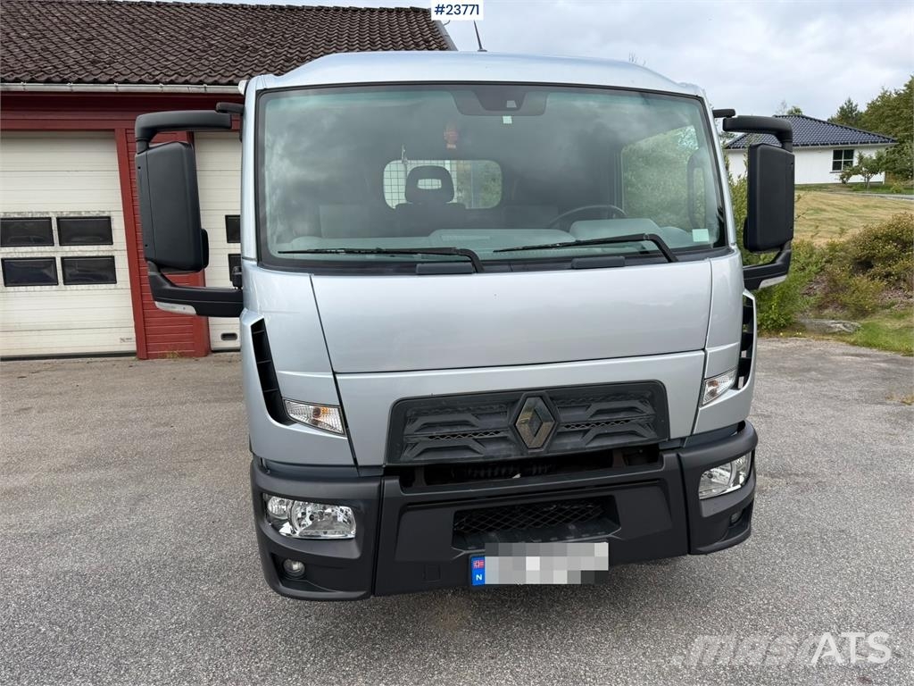 Renault D 4x2 tipper truck 7.5 tons Tippbil
