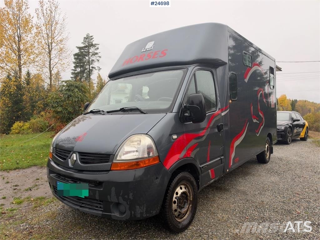 Renault Master Theault Horse Transporter Dieren transport