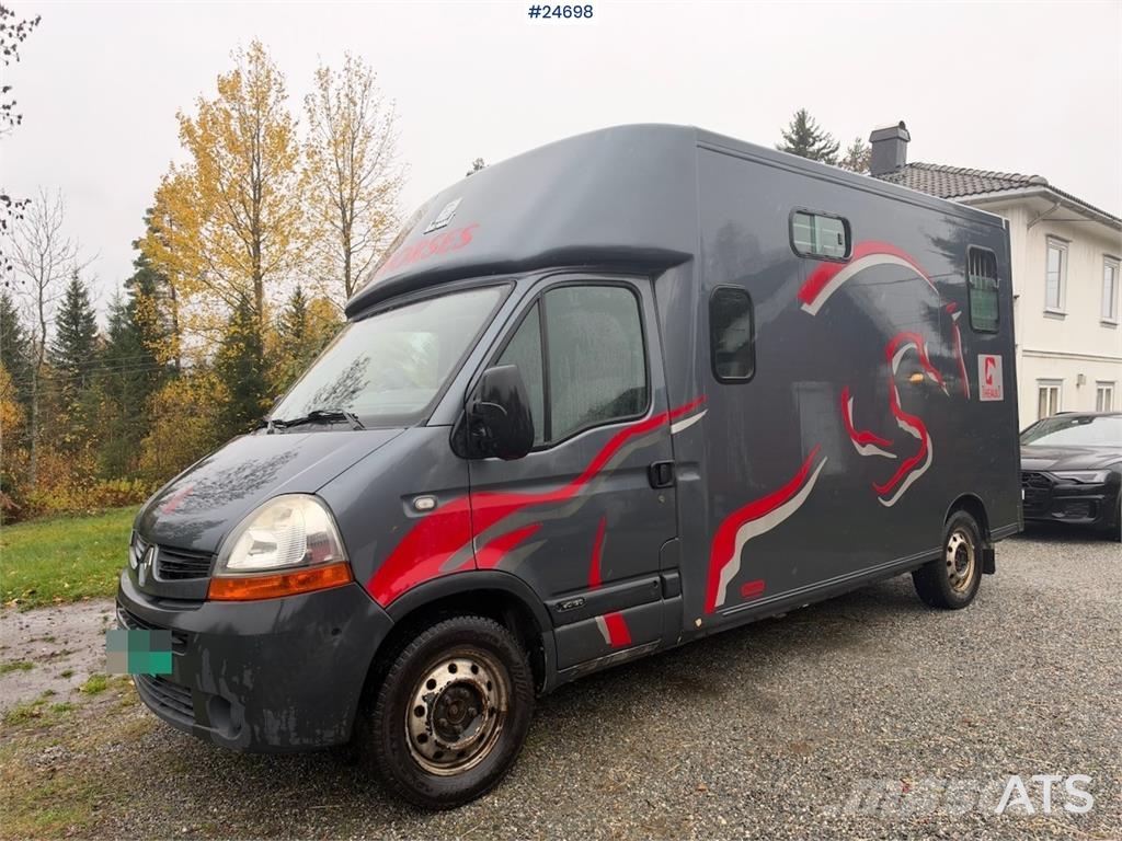 Renault Master Theault Horse Transporter Dieren transport