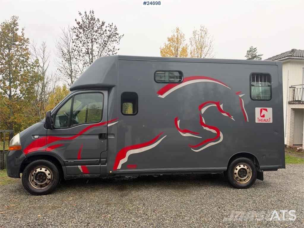 Renault Master Theault Horse Transporter Dieren transport