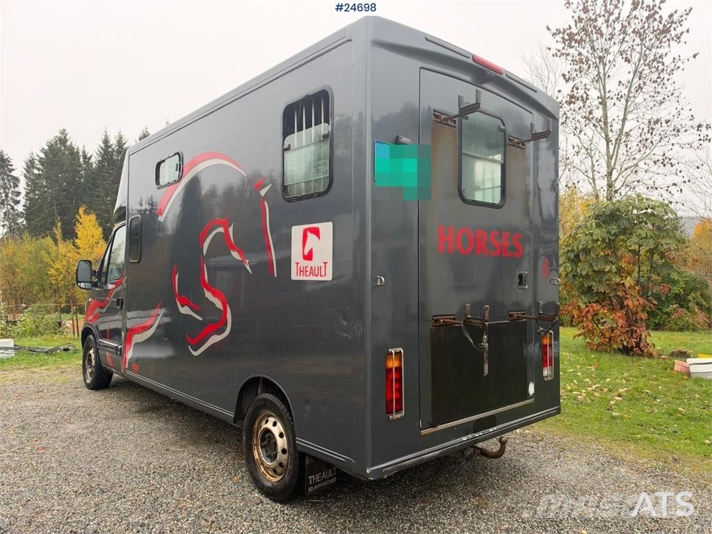 Renault Master Theault Horse Transporter Dieren transport