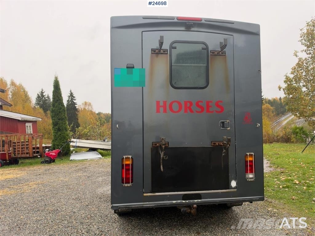 Renault Master Theault Horse Transporter Dieren transport