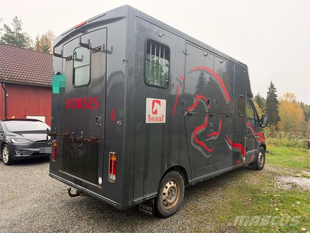 Renault Master Theault Horse Transporter Dieren transport
