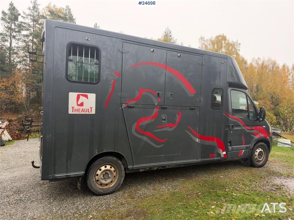 Renault Master Theault Horse Transporter Dieren transport