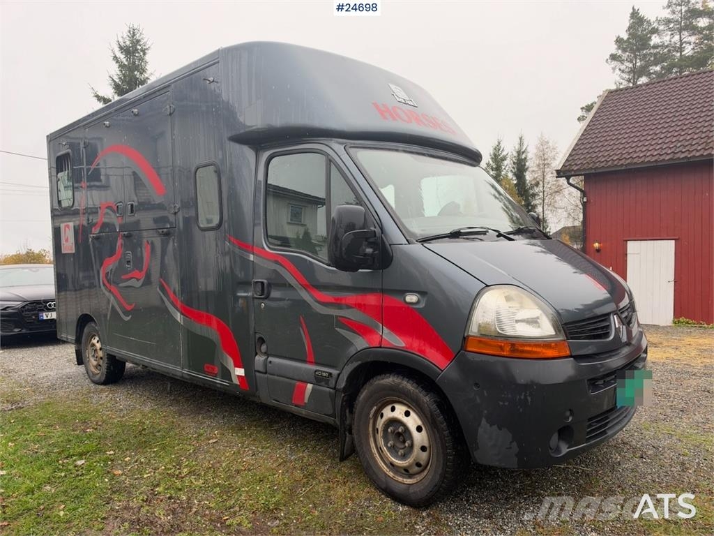 Renault Master Theault Horse Transporter Dieren transport