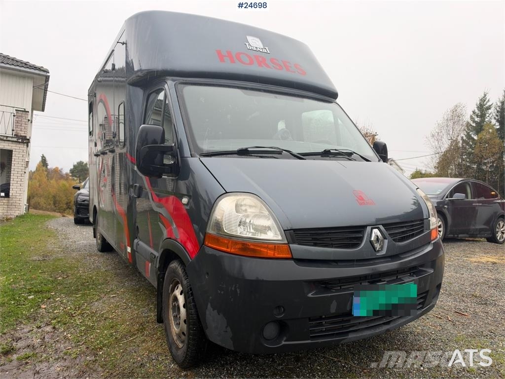 Renault Master Theault Horse Transporter Dieren transport