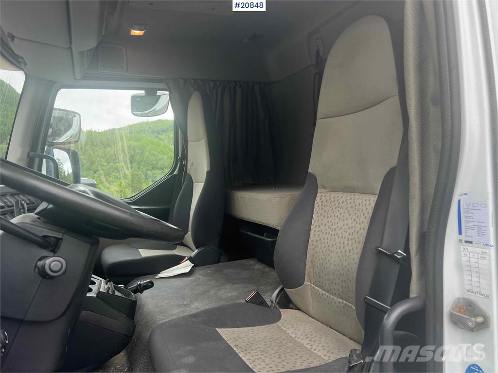 Renault midlum Camiones con caja de remolque
