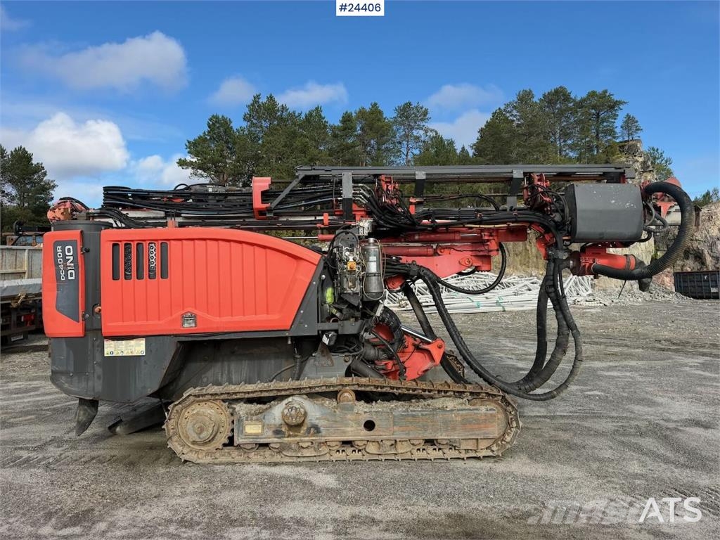 Sandvik Dino DC400R drill rig with machine control and sha Свердлильні установки
