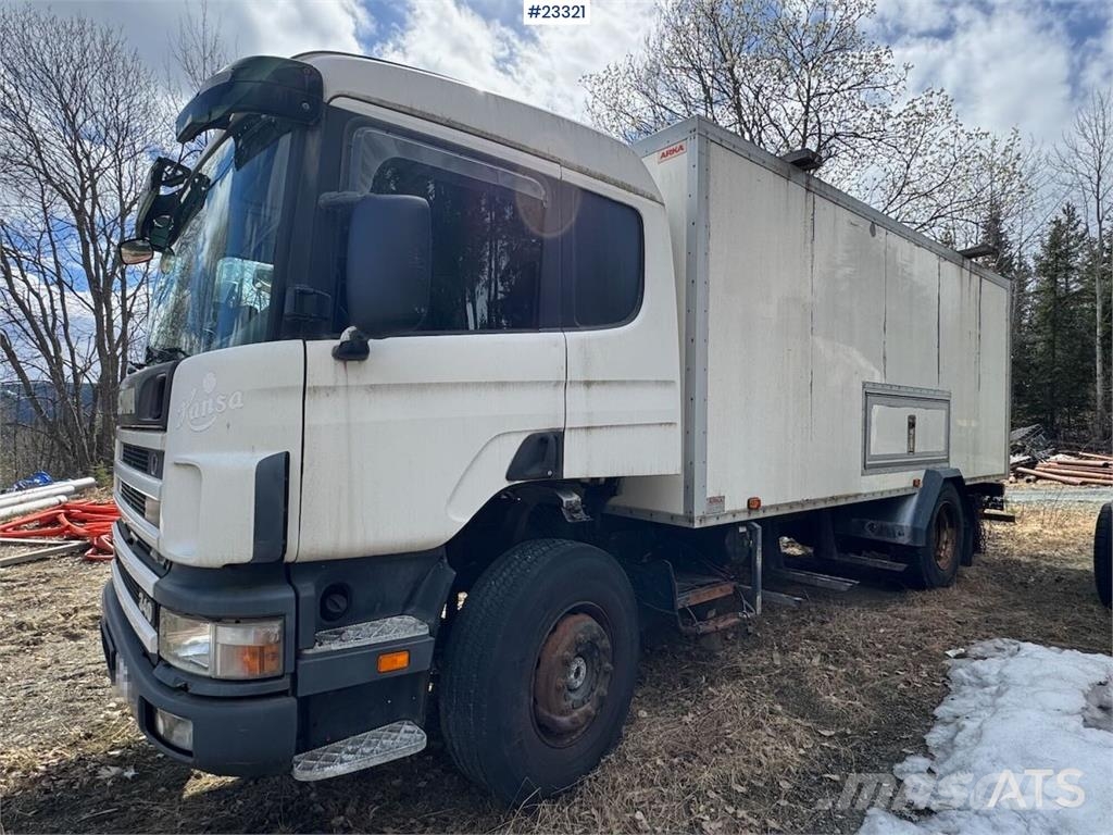 Scania 114 with tank. Camiones cisternas