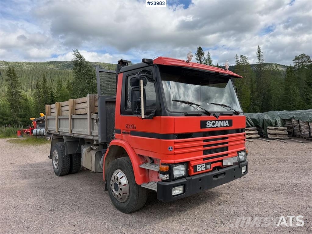 Scania 82M 4x2 Tipper truck – Veteran – Not EU-approved Camiones bañeras basculantes o volquetes