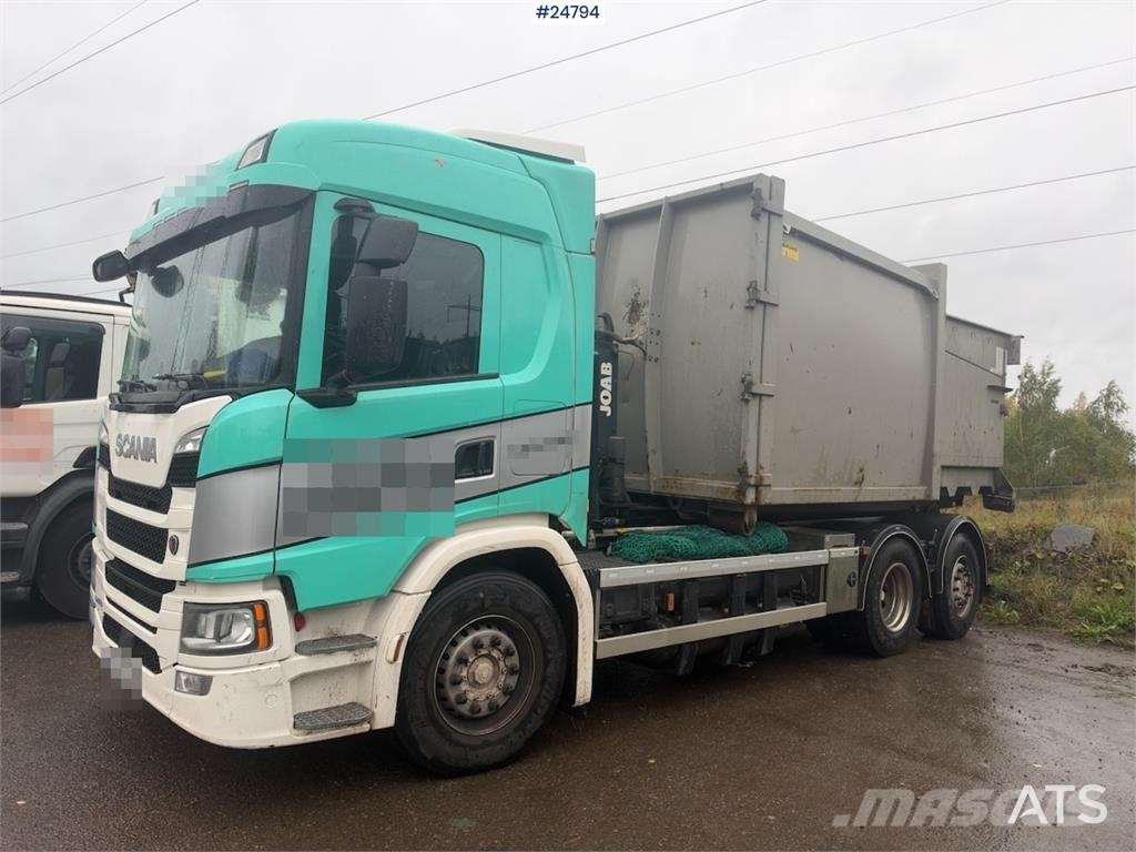 Scania G410 6x2 Hook Truck - Gas Truck アームロール