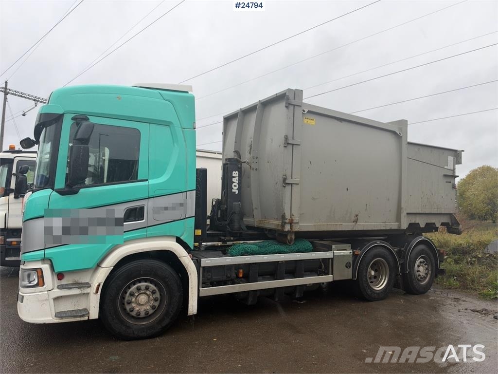 Scania G410 6x2 Hook Truck - Gas Truck アームロール