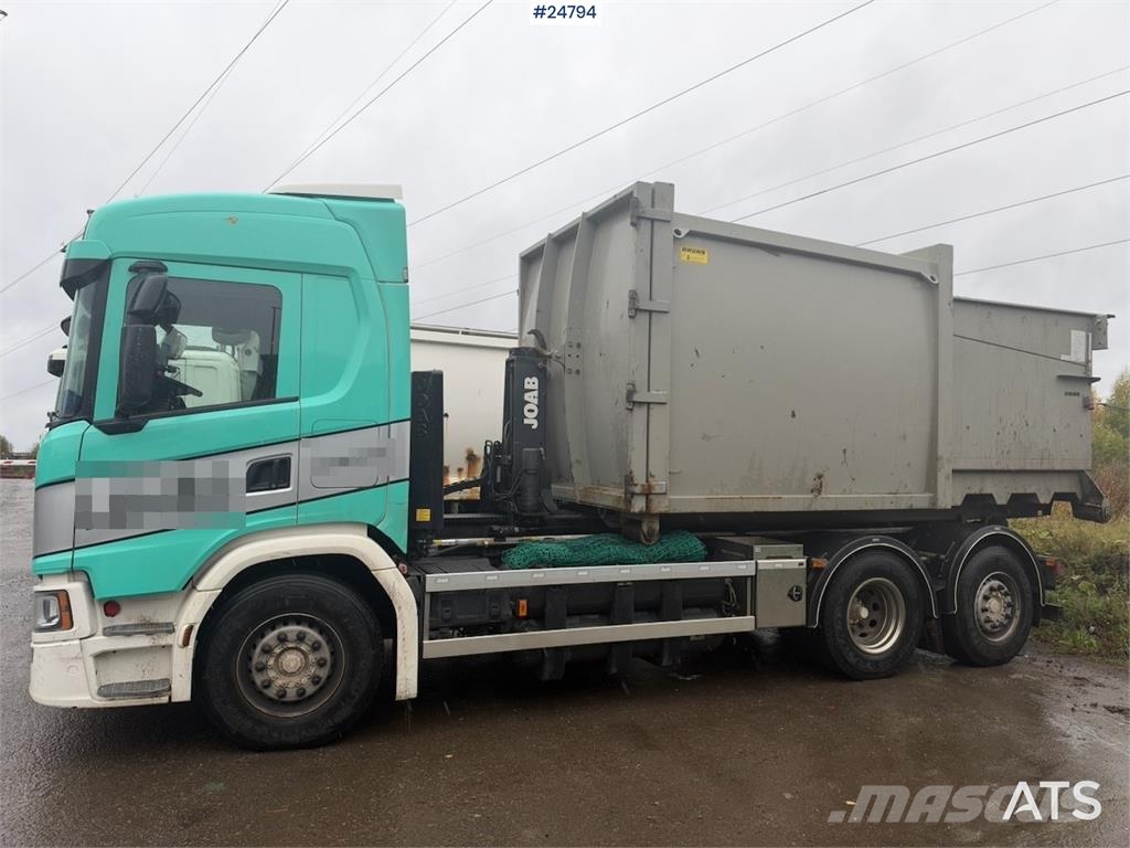 Scania G410 6x2 Hook Truck - Gas Truck アームロール