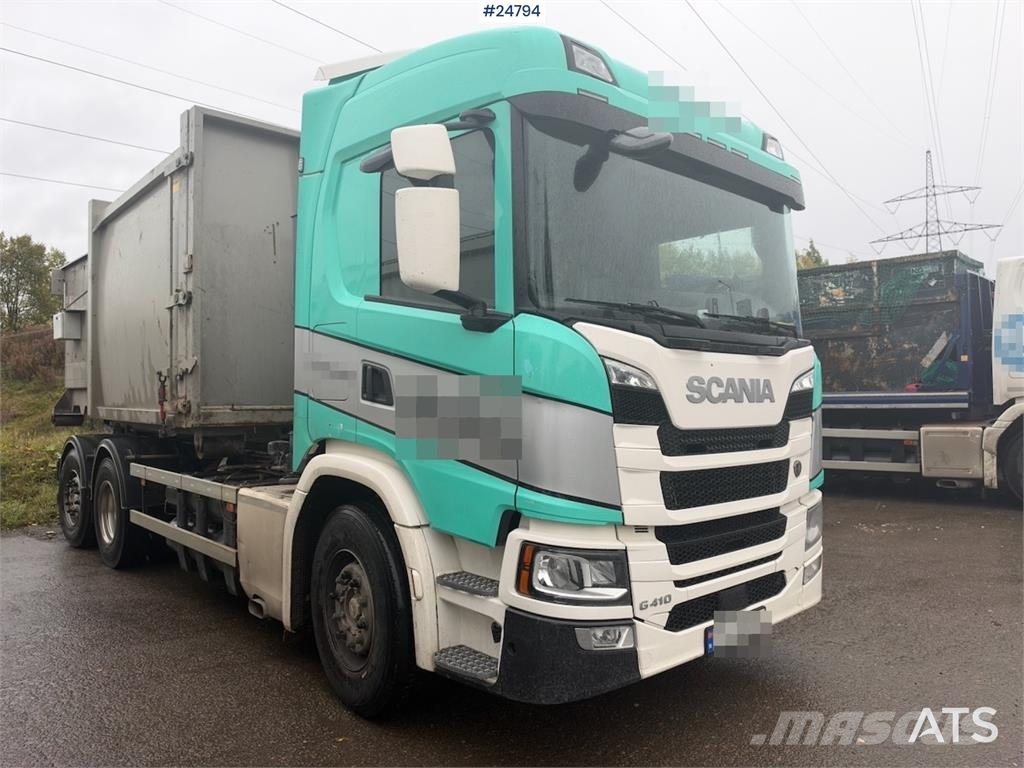 Scania G410 6x2 Hook Truck - Gas Truck アームロール