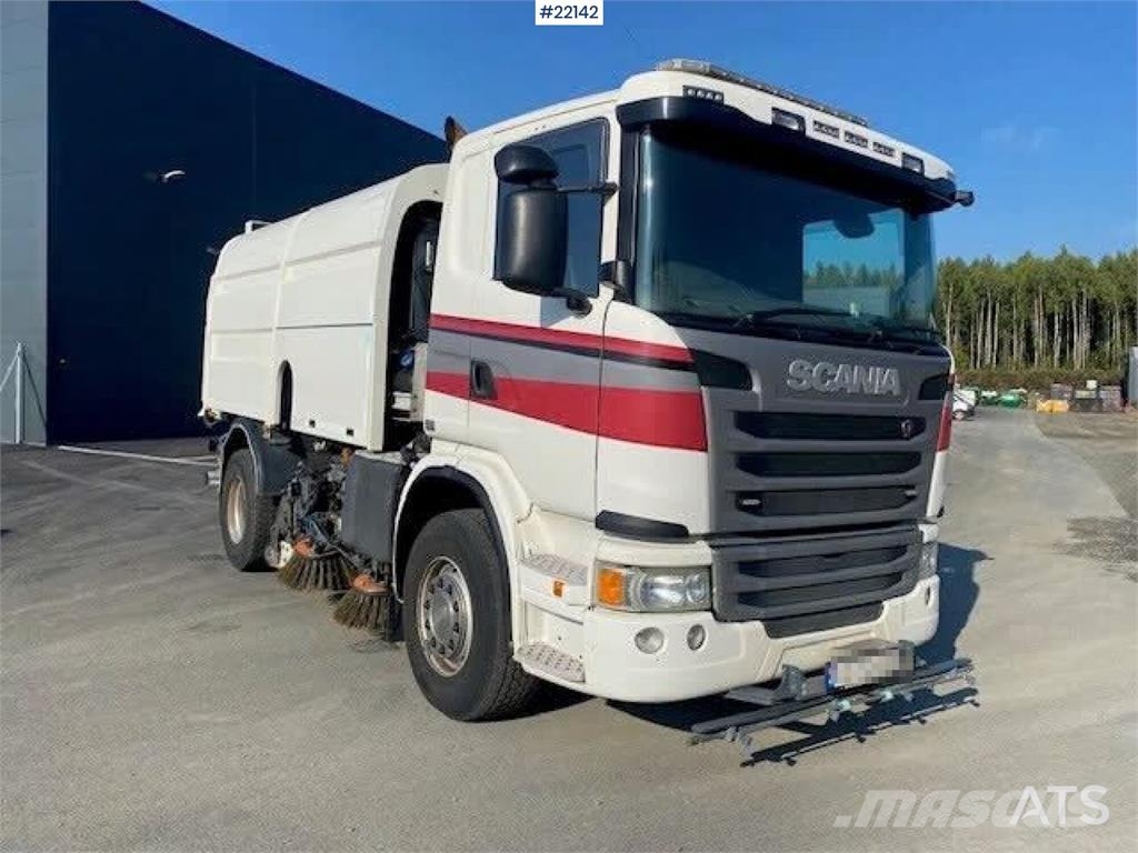 Scania G410 feiebil med Val-Air Bal'Hydro påbygg Otros camiones