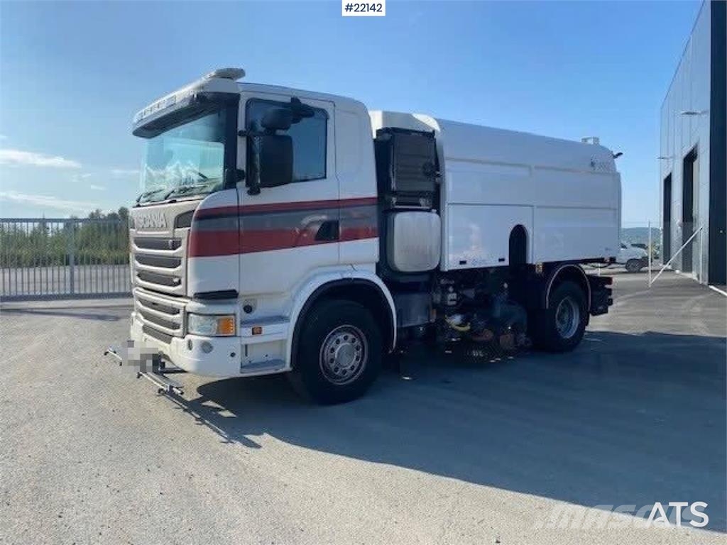 Scania G410 feiebil med Val-Air Bal'Hydro påbygg Otros camiones