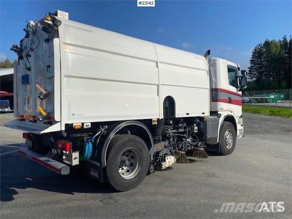 Scania G410 feiebil med Val-Air Bal'Hydro påbygg Otros camiones