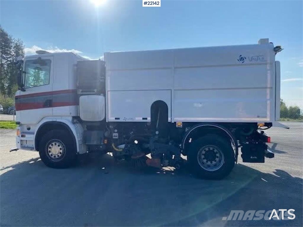 Scania G410 feiebil med Val-Air Bal'Hydro påbygg Otros camiones